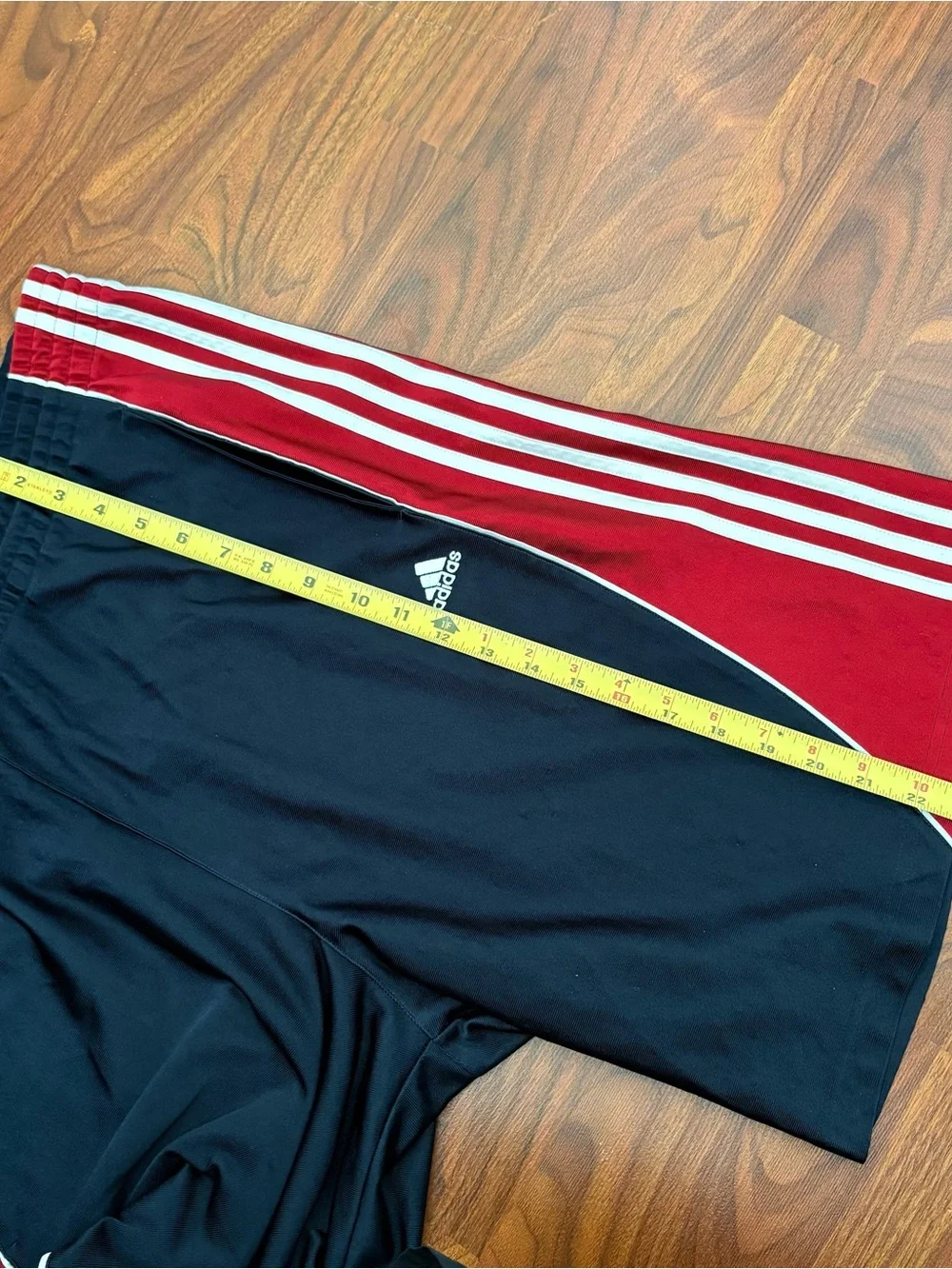 Vintage Adidas Silky Basketball Soccer Shorts Men L Dazzle White 3 Stripe Y2K